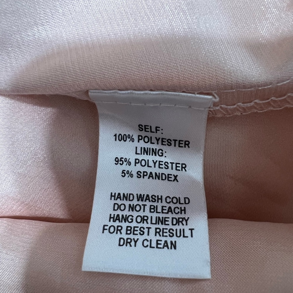 Lulus Carte Blanche Blush Pink Maxi Dress Rope Strap Formal Bridesmaid S - Picture 11 of 15